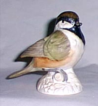 Brown-capped Chickadee Bird Figurine