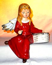 Angel Candle Mantle Religious Figurine