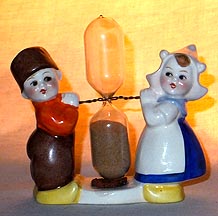 Egg Timer Figurine
