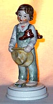 Barefoot Lad Lore Blumenkinder Figurine