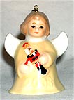 2003 Angel With Nutcracker - Yellow Angel Bell