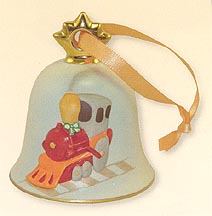 2012 Toy Train Annual Christmas Bell Ornament