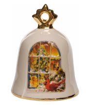 2019 Christmas Window Annual Christmas Bell Ornament