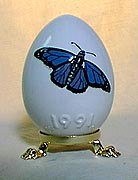 1991 Butterfly Annual Easter Egg