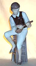 Bing & Grondahl Figurine - Mandolinist