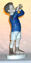 Bing & Grondahl Figurine - Boy with Trumpet