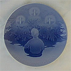 1909 Bing & Grondahl Christmas Plate