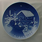 1967 Bing & Grondahl Christmas Plate