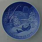 1970 Bing & Grondahl Christmas Plate