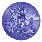 The Little Pirates collector plate by Sven Vestergaard