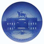 Royal Castle Of Amalienborg collector plate by Th. Larsen