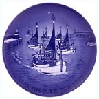Home For Christmas collector plate by Henry Thelander