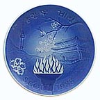 Olympiad - Seoul collector plate