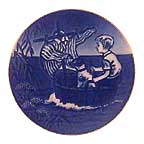 The Little Viking collector plate by Sven Vestergaard