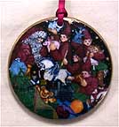 Bing & Grondahl Santa Claus Ornament - 1989 Santa's Workshop