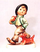 Goebel M I Hummel Figurine - Strolling Along