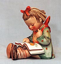 Goebel M I Hummel Figurine - Book Worm