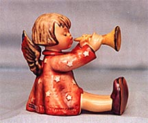 Goebel M I Hummel Figurine - Joyous News