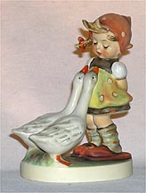 Goebel M I Hummel Figurine - Goose Girl