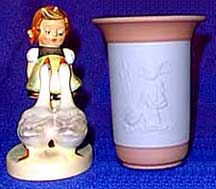 Goebel M I Hummel Figurine - Goose Girl Sampler