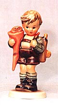 Goebel M I Hummel Figurine - Little Scholar
