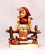 Goebel M I Hummel Figurine - Just Resting