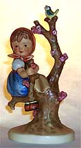 Goebel M I Hummel Figurine - Apple Tree Girl