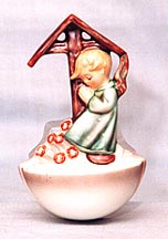 Goebel M I Hummel Holy Water Font - Angel Shrine