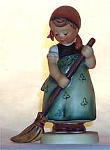 Goebel M I Hummel Figurine - Little Sweeper