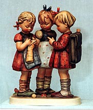 Goebel M I Hummel Figurine - School Girls