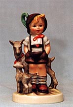 Goebel M I Hummel Figurine - Little Goat Herder