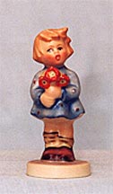 Goebel M I Hummel Figurine - Girl With Nosegay