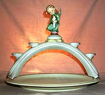 Goebel M I Hummel Candle Holder - Angel Lights