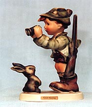 Goebel M I Hummel Figurine - Good Hunting