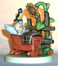 Goebel M I Hummel Figurine - Sunny Morning