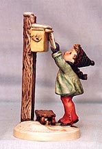 Goebel M I Hummel Figurine - Letter To Santa Claus