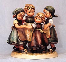 Goebel M I Hummel Figurine - Ring Around The Rosie