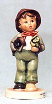 Goebel M I Hummel Figurine - Lost Stocking
