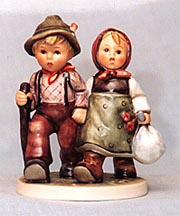 Goebel M I Hummel Figurine - Going Home