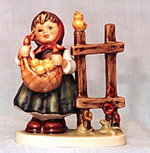 Goebel M I Hummel Figurine - Chicken Licken
