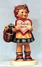 Goebel M I Hummel Figurine - Valentine Gift