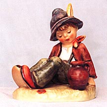 Goebel M I Hummel Figurine - Coffee Break