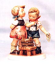 Goebel M I Hummel Figurine - Bath Time