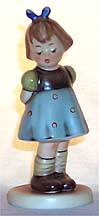 Goebel M I Hummel Figurine - Two Hands, One Treat