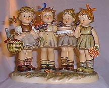 Goebel M I Hummel Figurine - We Wish You The Best