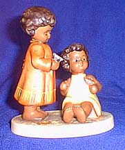 Goebel M I Hummel Figurine - Gentle Fellowship