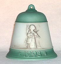 Goebel M I Hummel Christmas Bell - 1993 Celestial Musician