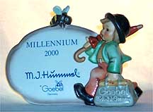Goebel M I Hummel Plaque - Merry Wanderer Plaque 2000