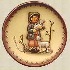 Goebel M I Hummel Mini Annual Plate - Shepherd's Boy