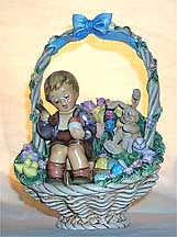 Goebel M I Hummel Figurine - Easter's Coming